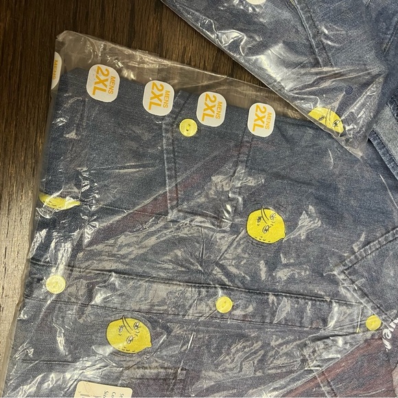 NEW Welovefine Adventure Time Lemon Denim Button Up - Picture 10 of 11